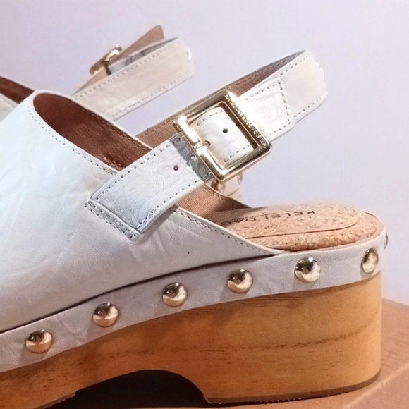 Stunning!  Kelsi Dagger Brooklyn Studded Clogs 9.5 ⚜️ Gorgeous! 👑 - Picture 11 of 12